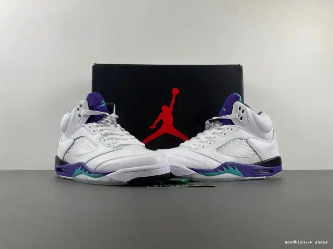 Cheap Retro 136027-108 (2013) Air Grape Jordan 5 0517